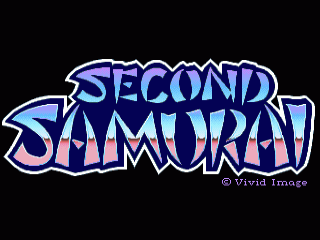 Second Samurai title screen for Amiga